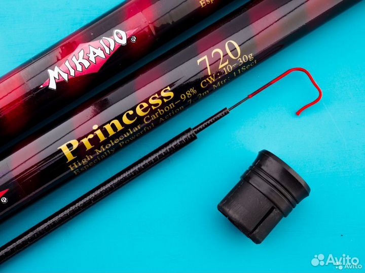 Удилище Princess 720 см б/к