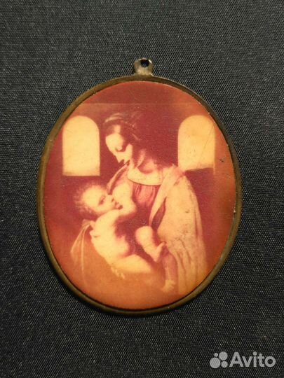 Медальон бронза 70-х