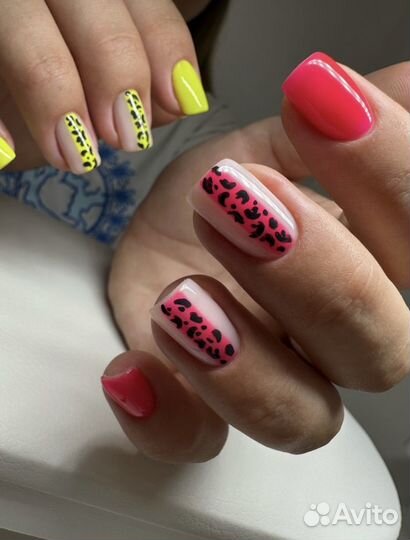 Набор гель-лаков для маникюра, шеллак, ногти