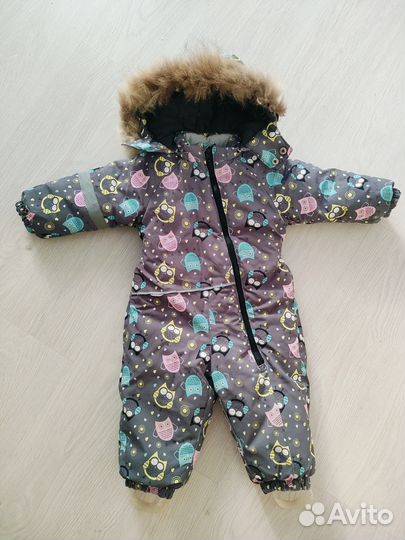 Зимний комбинезон на девочку