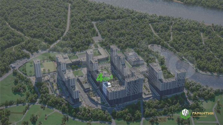 Квартира-студия, 22,8 м², 14/16 эт.