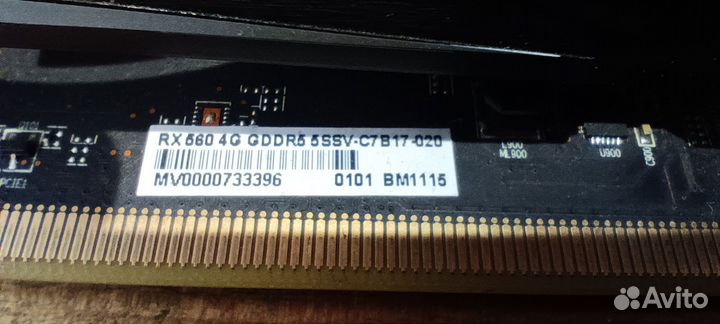 Видеокартаradeon RX 560 4GB Saphire Pulse