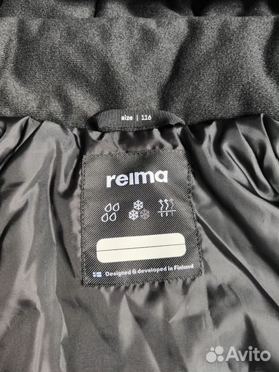 Зимняя куртка reima 116 новая