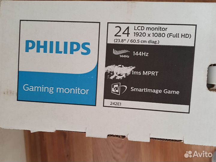 Новый 144 Гц Монитор Philips 242E1GAJ 23.8