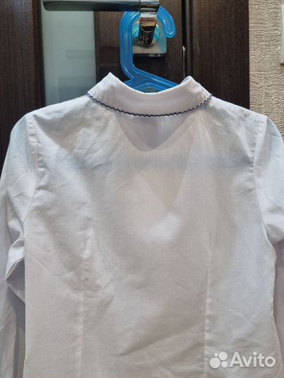 Школьная блузка для девочки 128