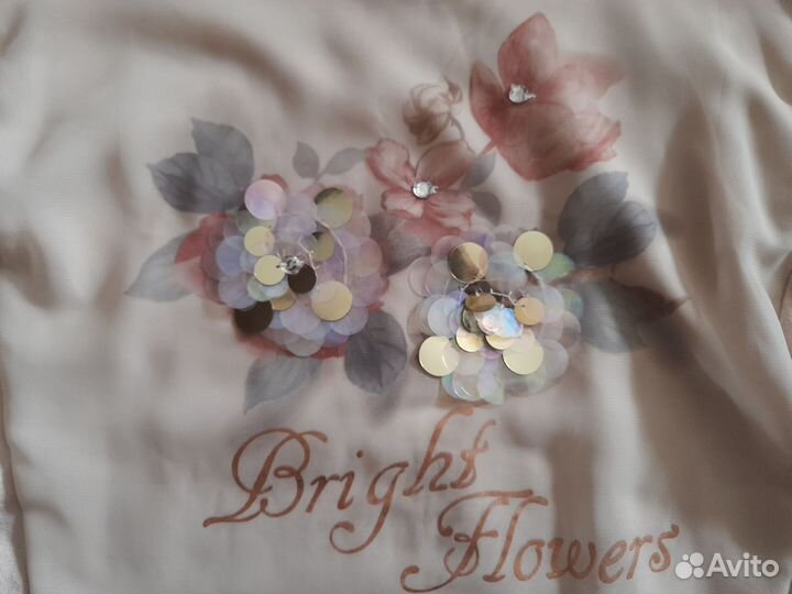 Лонгслив для девочки 140