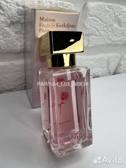 Maison francis kurkdjian l'eau a la rose 35 ml