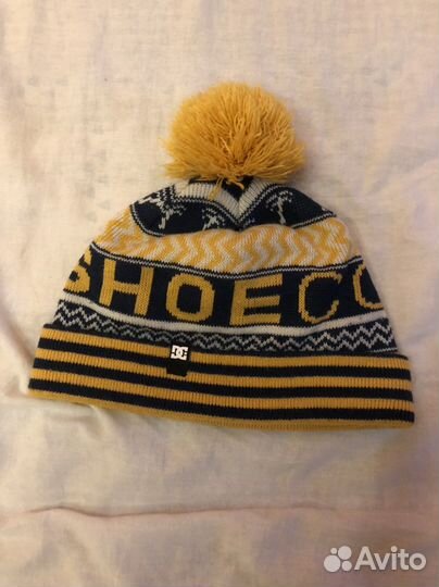 DC Shoes USA шапка с помпоном оригинал