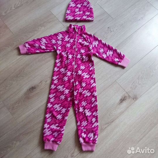Флисовый комбинезон