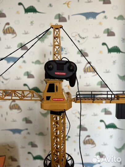 Кран Mobicaro на пульте управления