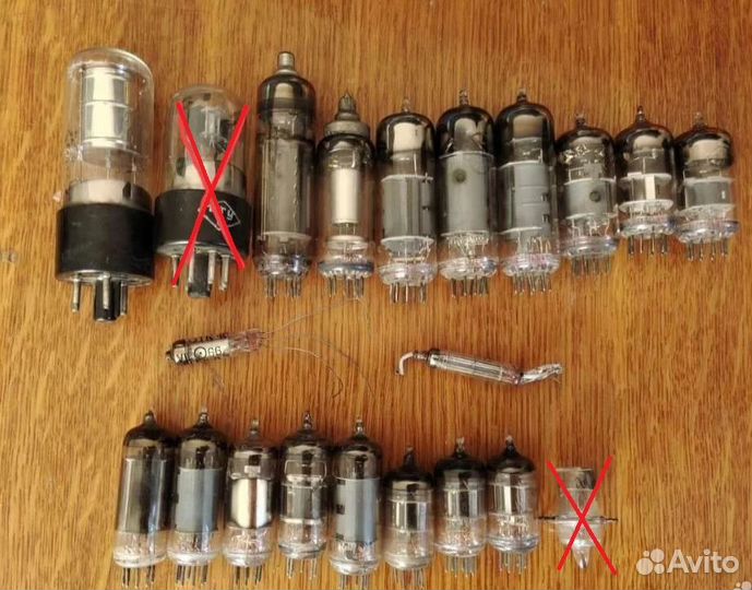 Радиолампы СССР (20 моделей)