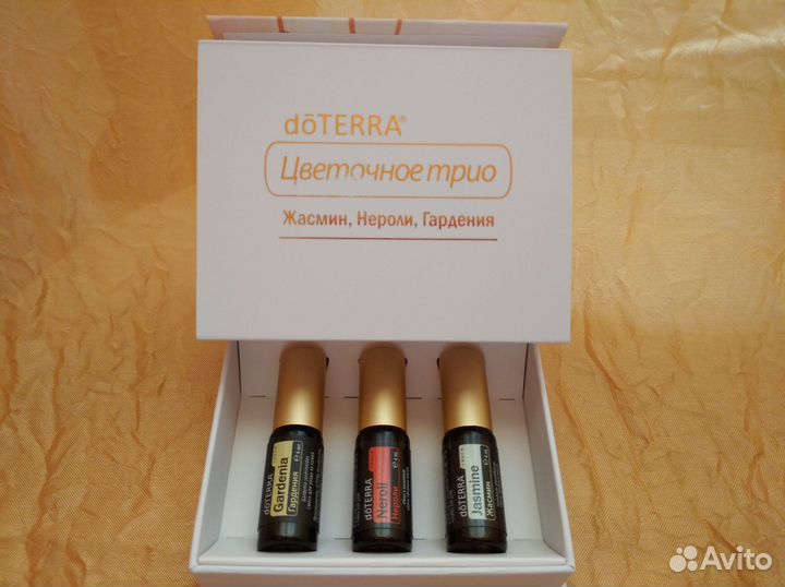 Набор эфирных масел Dottera нероли жасмин гардени