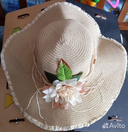 Шляпа женская соломенная Греция