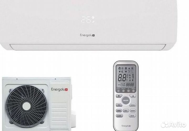 Сплит система с установкой