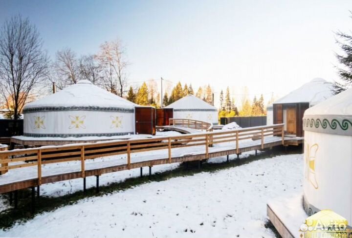 Юрта для глэмпинга