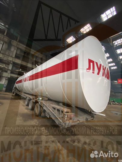 Резервуар Горизонтальный Стальной на заказ 100/40