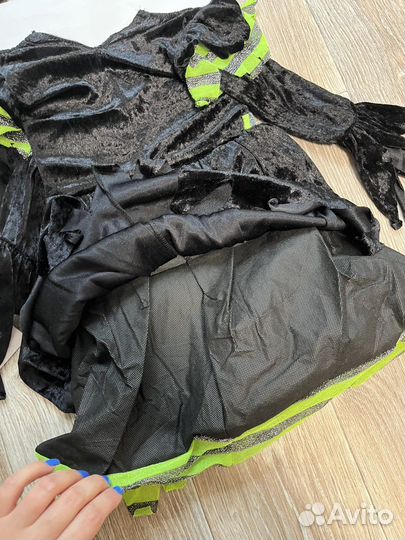 Карнавальный костюм для девочки Ведьмочка