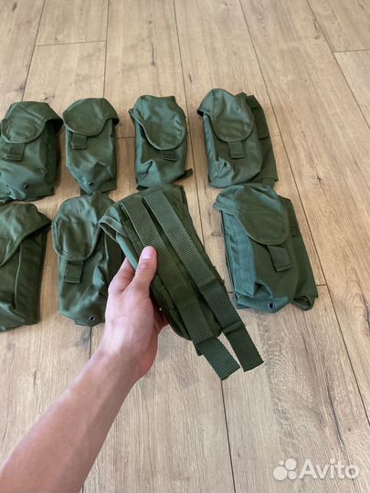 Новый подсумок под ак олива