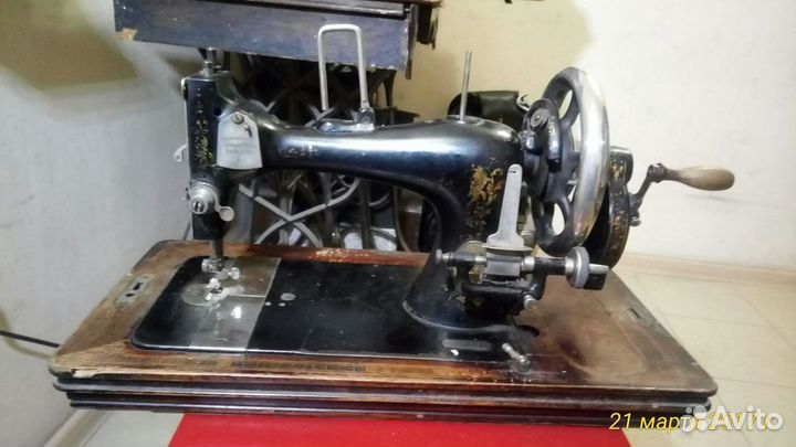 Старинная швейная машинка Kayser Германия