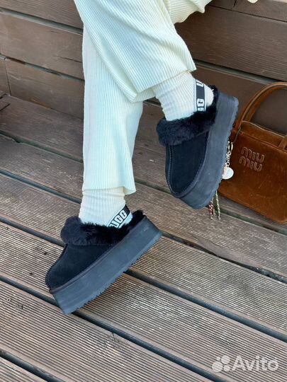 Ugg мини чёрные