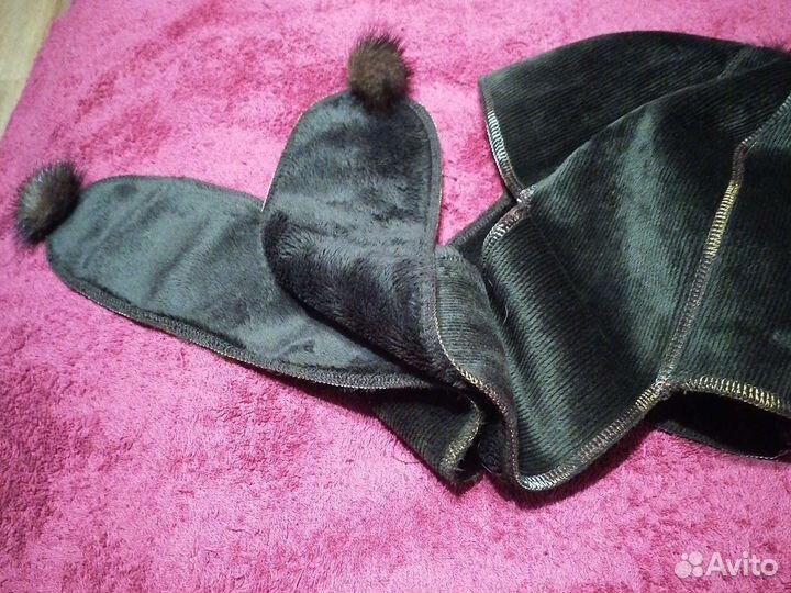 Шапочка с ушами