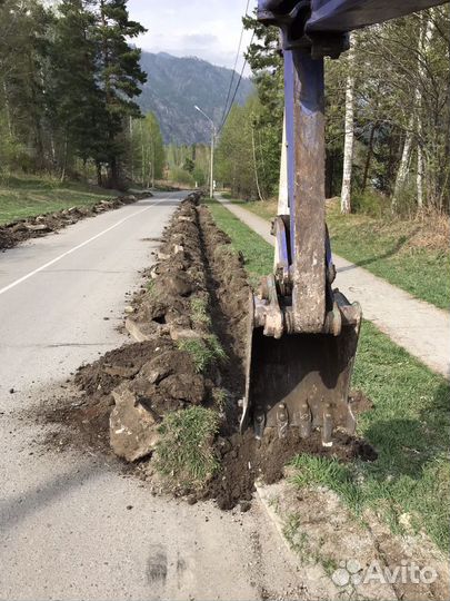 Услуги Мини-экскаватора