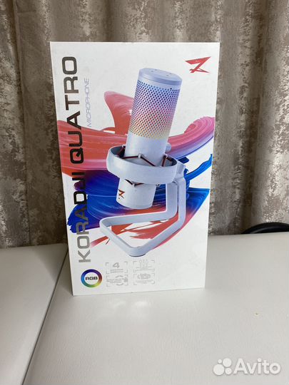 Микрофон ZET gaming Koradji Quatro 