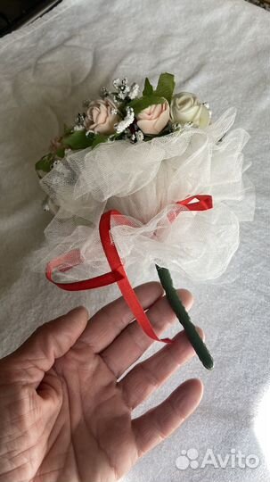 Свадебный букет невесты дублер