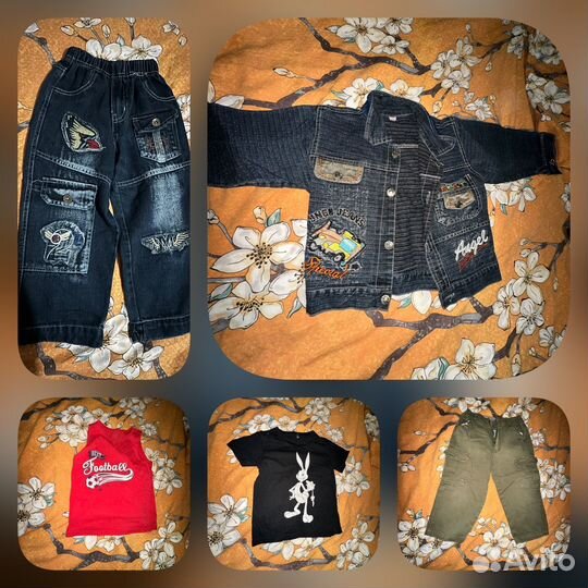 Пакетом вещи на маличика 98-116