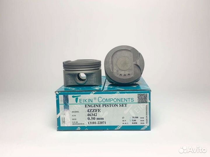 Поршни комплект Toyota 1ZZ -FE 3ZZ-FE 4ZZ-FE