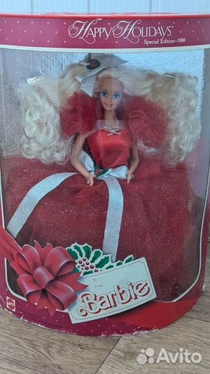 Happy Holidays Barbie 1988