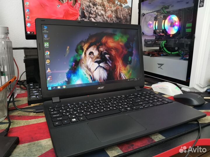 Отличный ноутбук Acer ES1-571 на i5 + хороший акб
