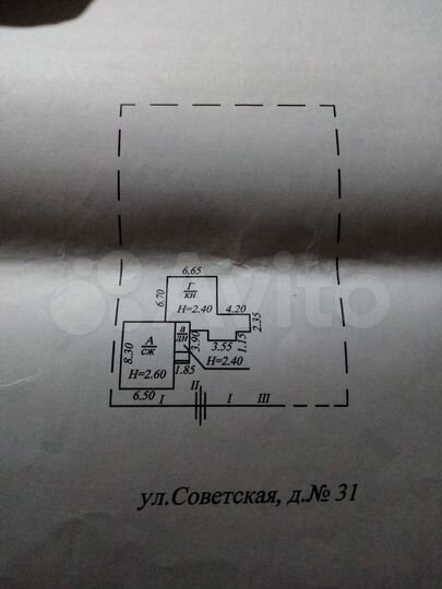 Дом 41,6 м² на участке 10 сот.