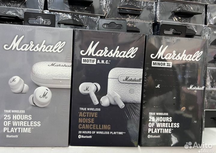 Беспроводные наушники marshall оптом