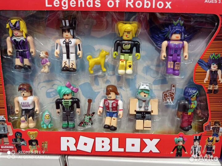 Роблокс Roblox 9 шт