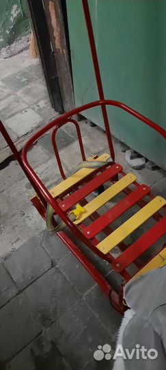 Санки на колесах