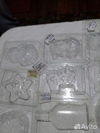 Пластиковые формы для мыла