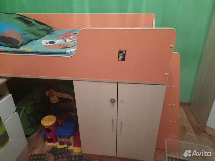 Детская кровать чердак