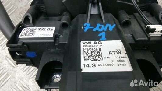 Переключатель поворотов и дворников (стрекоза) vol