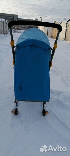 Детские санки коляска