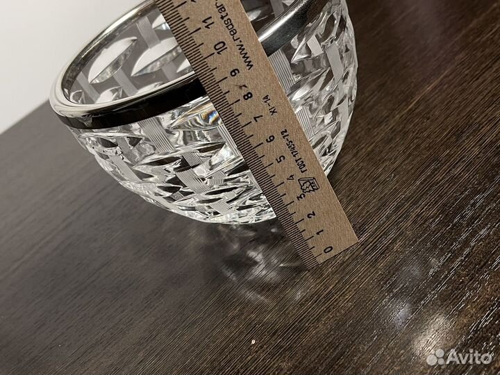 Салатник хрустальный