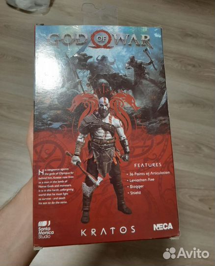 Фигурка Кратоса из игры - God of War 4 от neca