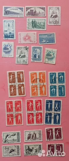 Почтовые марки Китай