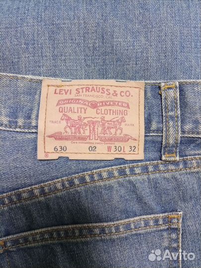 Джинсы мужские Levis 630 W30 l32