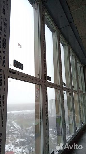 Замена остекления, отделка балкона, стеклопакеты