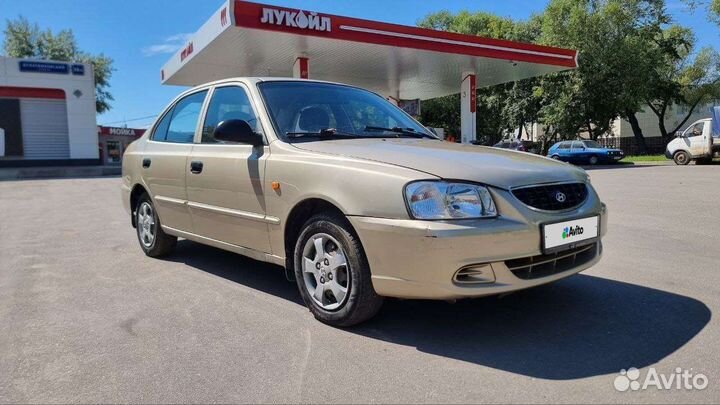 Hyundai Accent 1.5 МТ, 2006, 357 000 км