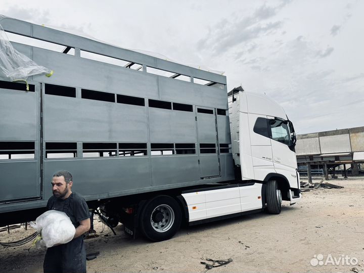 Перевозка Скотовоз 17 метров мрс,крс,Лошадей