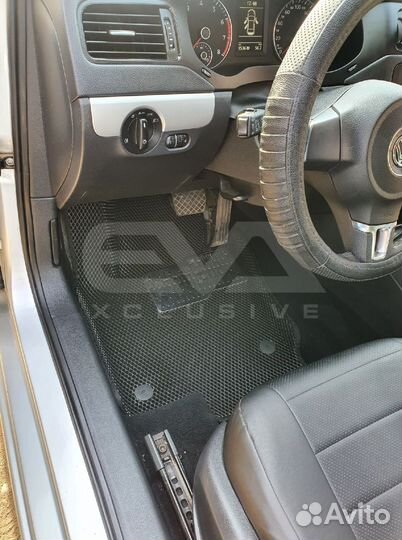 Ева EVA эва коврики 3D c бортами BMW X1 F48 2015-2