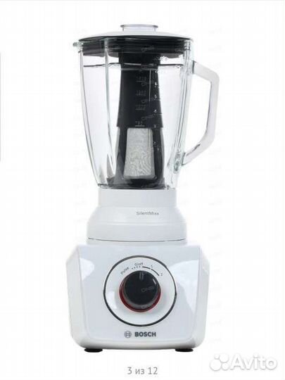 Блендер стационарный Bosch mmb42g1b белый