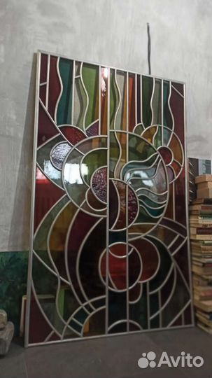 Витраж алюминиевый